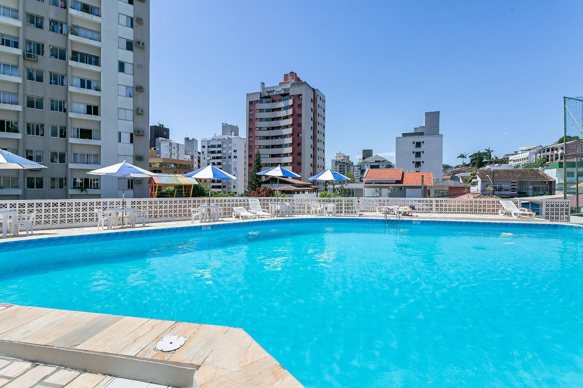 Wi-Fi 200Mb | Vista Parcial Do Mar #Ca28 Apartman Florianópolis Kültér fotó