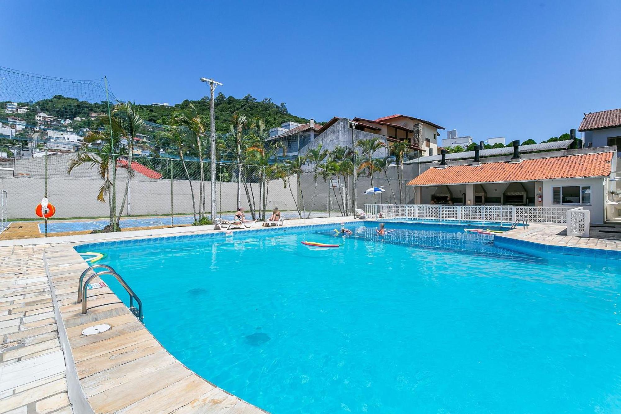 Wi-Fi 200Mb | Vista Parcial Do Mar #Ca28 Apartman Florianópolis Kültér fotó